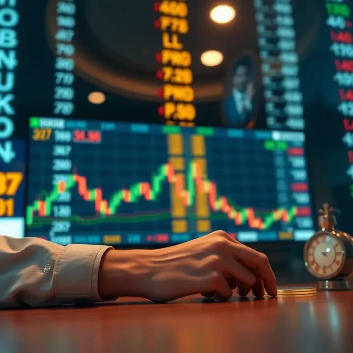 Illustration of risk management strategies in binary options trading within the South African financial market