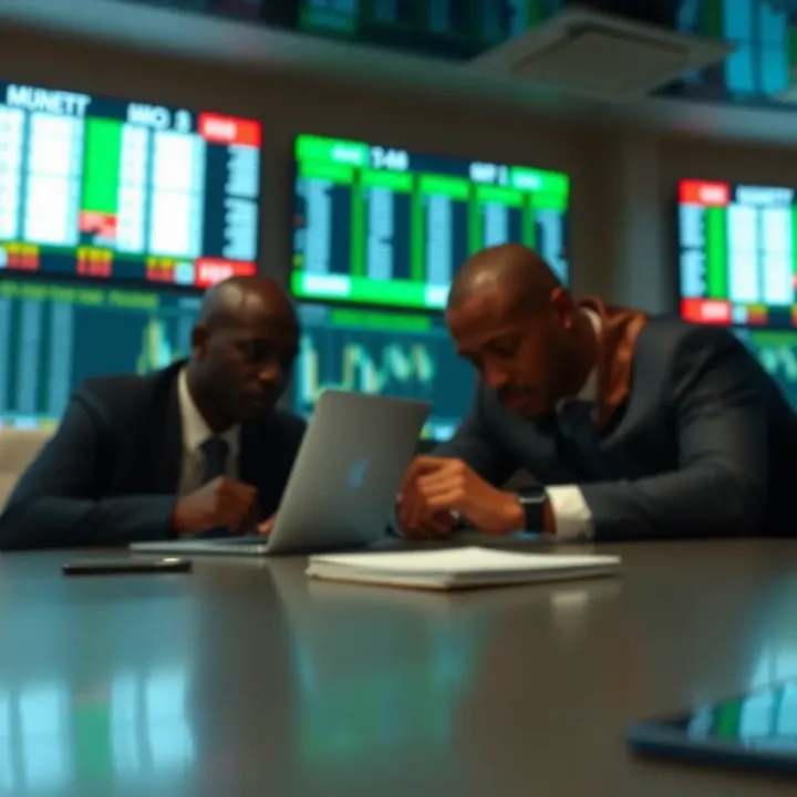 Visual representation of binary options types and trading risks in Nigerian market