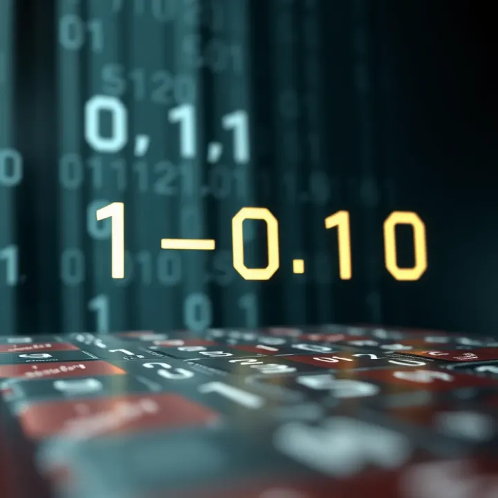 Binary Subtraction Demonstrating Complements and Borrowing Technique Visual representation of binary subtraction using complements and borrow mechanism