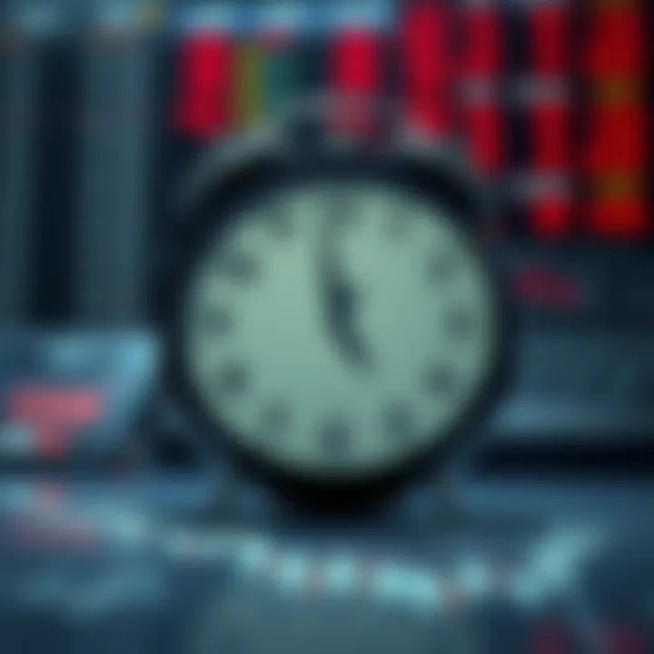 Clock showing multiple time zones representing the flexible trading hours of forex market