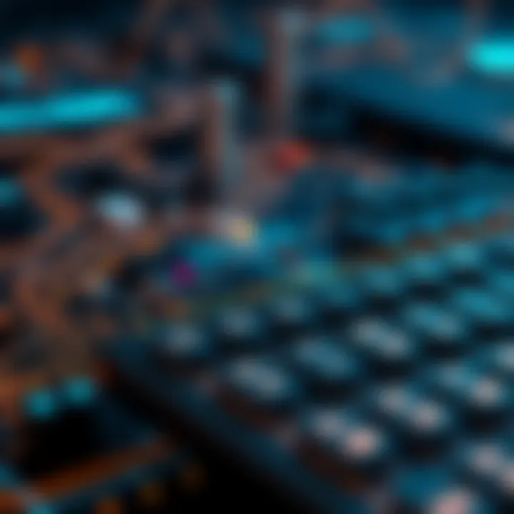 Visualization of binary arithmetic applications in computing environments with digital circuits and data flow