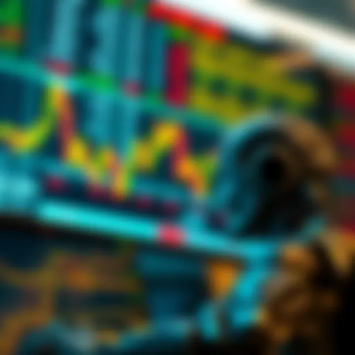 Conceptual graphic showing automated forex trading within Nigerian financial market context