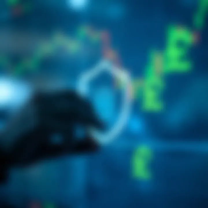 Graphic showing secure forex trading with a shield icon and Nigerian currency symbols