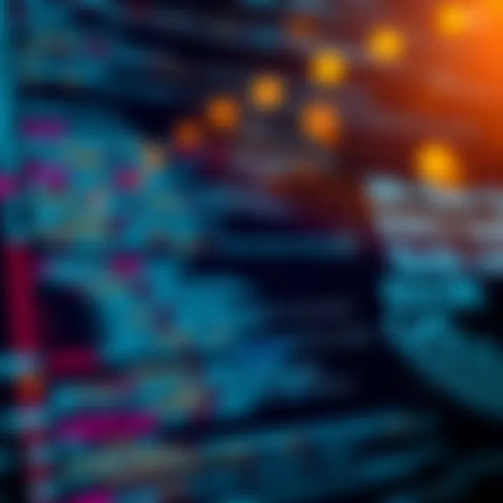 Visual representation of binary operations applied in programming with code snippets and algebraic structures