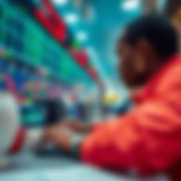 Visual representation of Nigeria's financial market highlighting regulatory aspects and trading strategies for binary options