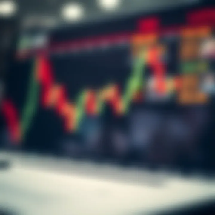 Bearish harami candlestick pattern signaling possible downward movement in stock prices