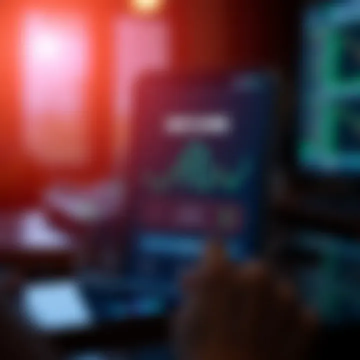 Secure login screen on a forex trading app emphasizing safety features for Nigerian traders