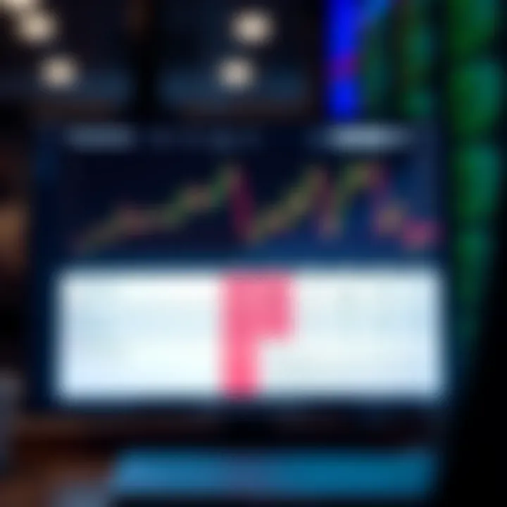 Graph displaying forex trading platforms comparison with features highlighted
