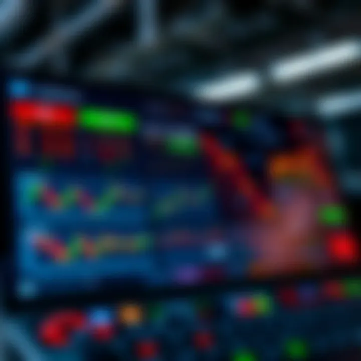 Dashboard of a trading app showing diverse financial markets and user-friendly navigation tools