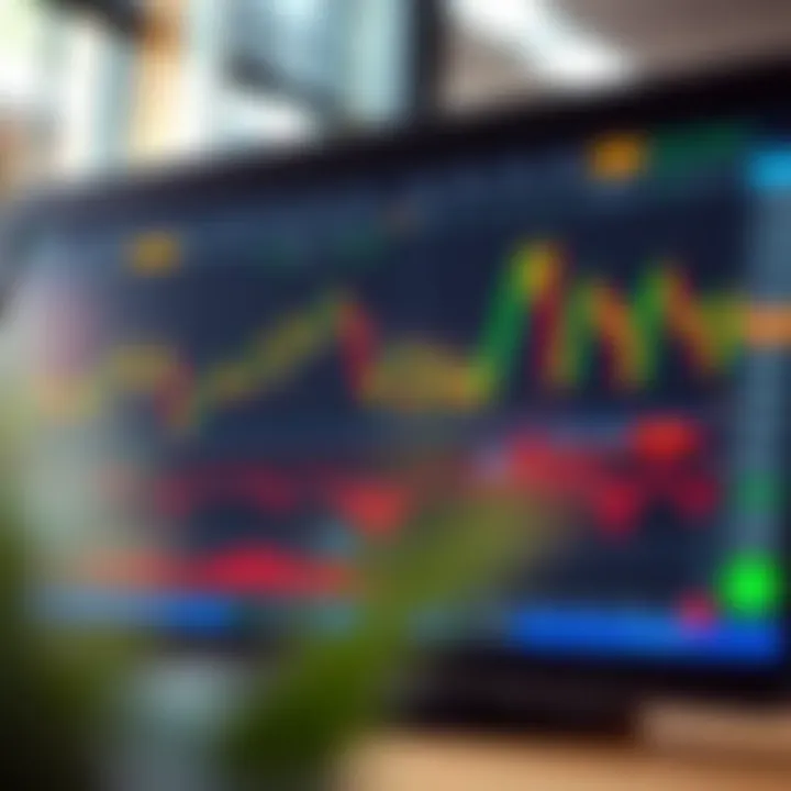 Screenshot of a forex trading platform interface displaying currency pairs and live market charts