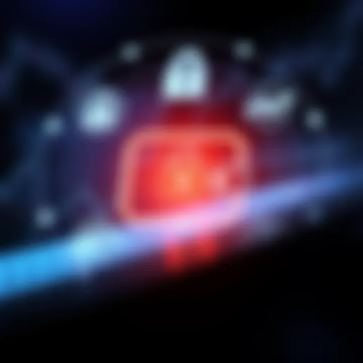 Secure digital wallet icon with encryption symbols representing safe cryptocurrency transactions