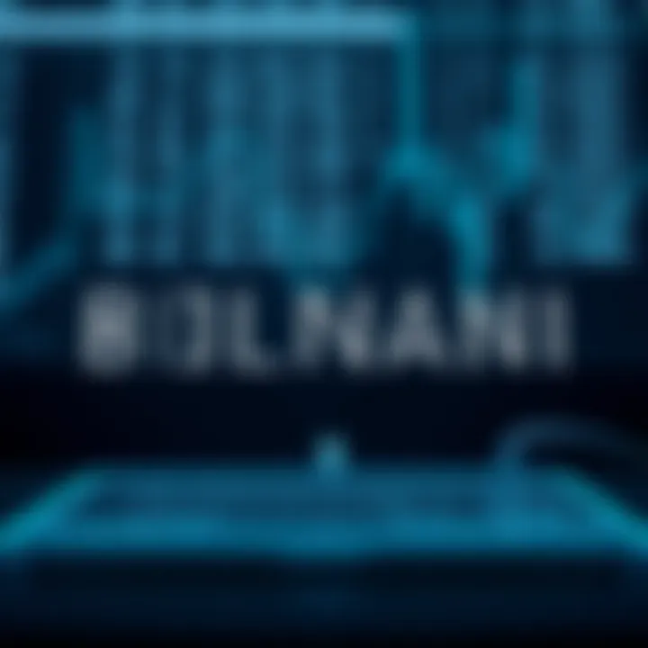 Creative representation of motivational text encoded in binary on a modern tech interface