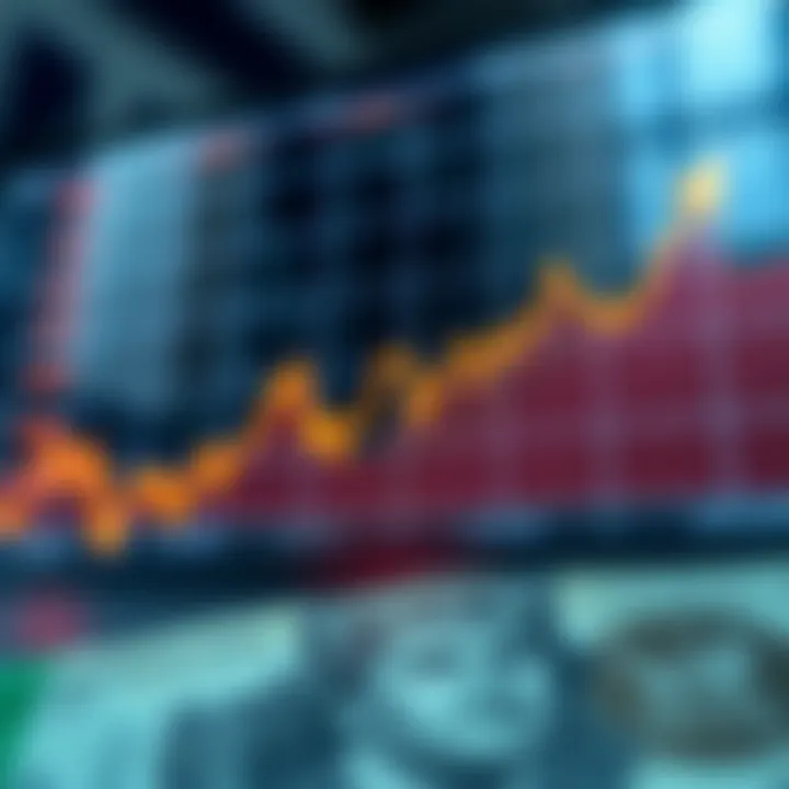 Graph showing currency exchange rate fluctuations with Nigerian Naira