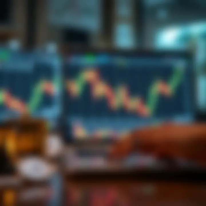 Forex Trading Strategies and Risk Management for Nigerian Traders Illustration of currency pairs, risk management icons, and a laptop displaying forex charts