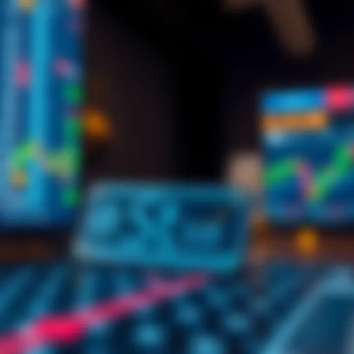 Illustration of a secure digital wallet and crypto exchange platform interface