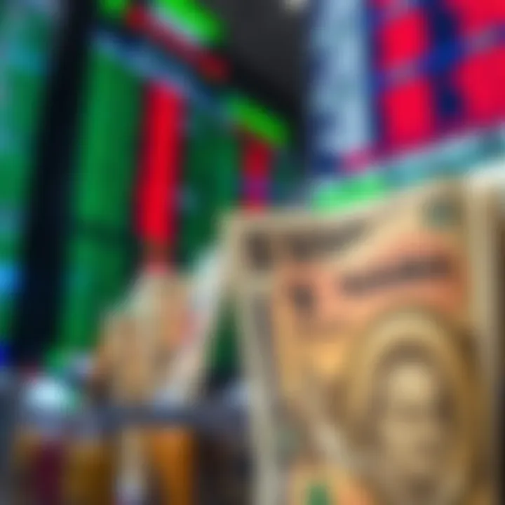 Illustration of forex currency exchange with Nigerian naira symbol