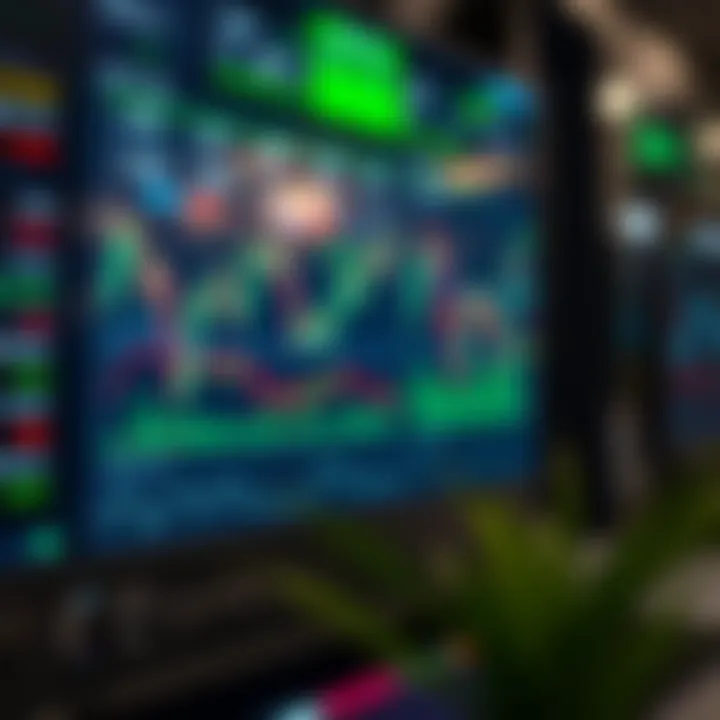 Automated forex trading system dashboard displaying risk management and strategy automation