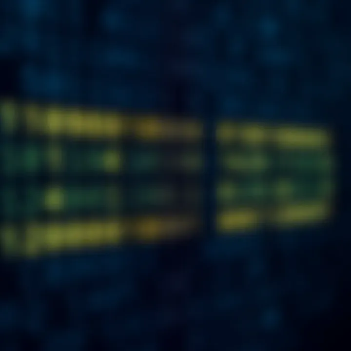 Diagram showing binary digits represented as ones and zeros forming digital data sequences
