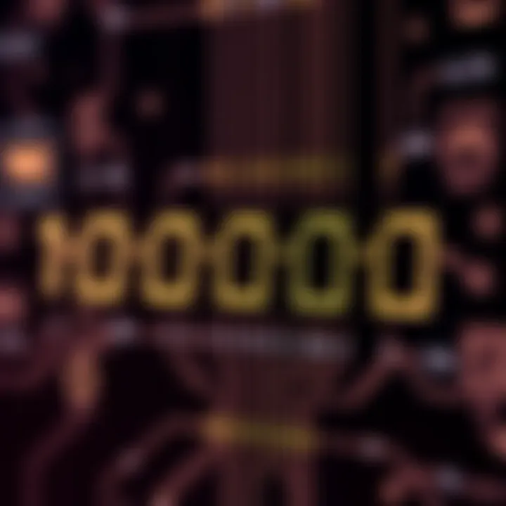 Illustration of digital circuits with binary digits controlling data flow and logic gates