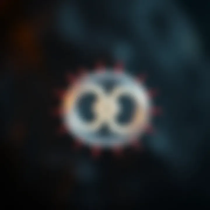 Diagram showing a single-celled organism dividing to form two identical daughter cells