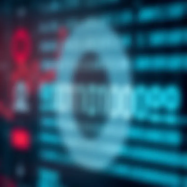 Diagram illustrating the binary number system with bits representing zero and one values