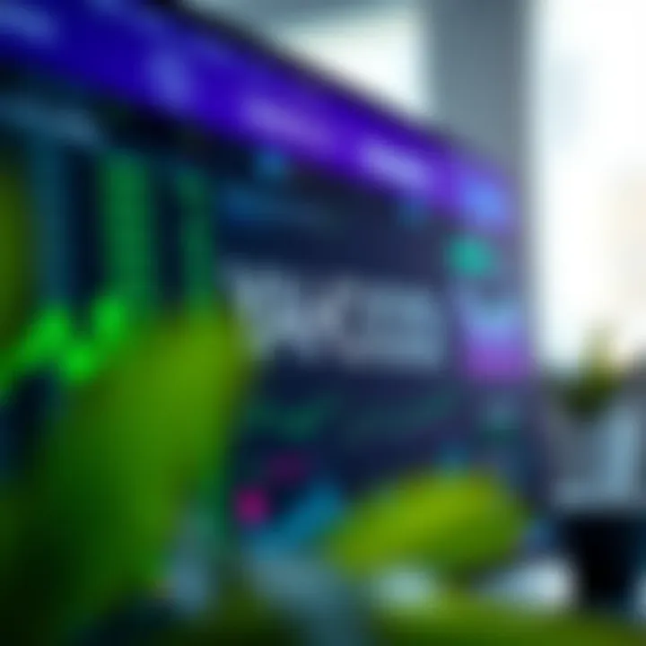 Screenshot of Yahoo Finance platform displaying real-time binary options data and analytics