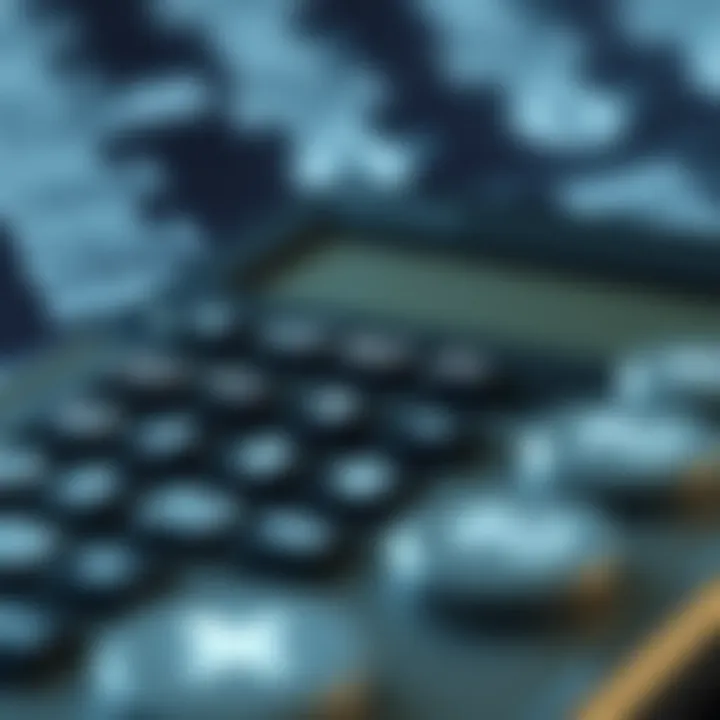 Illustration of converting decimal numbers to binary using a calculator interface