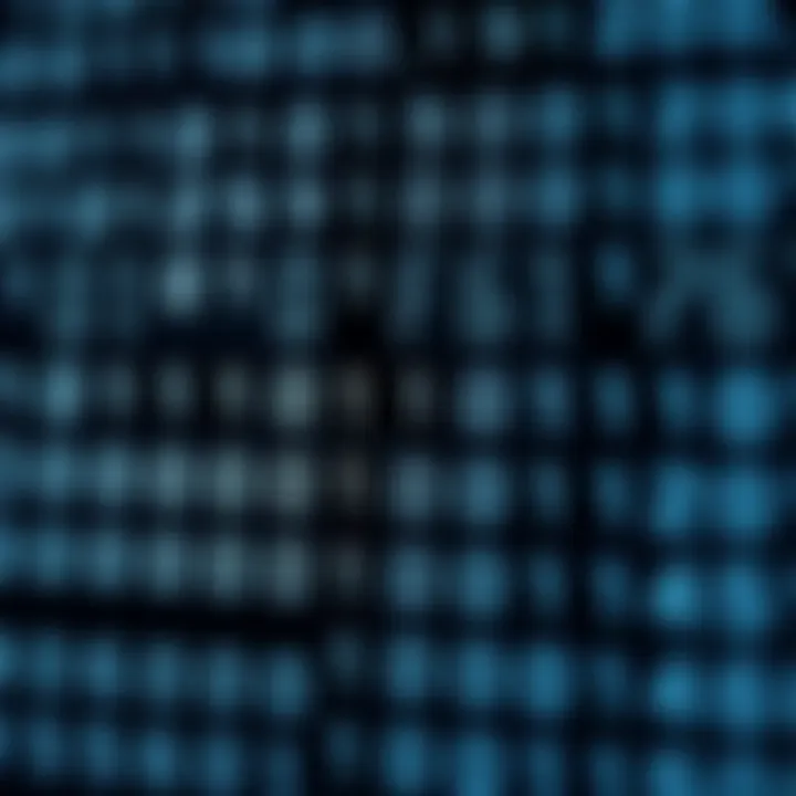 Diagram illustrating binary notation with light and dark squares representing binary digits