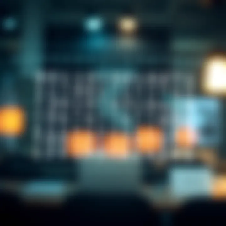 Diagram illustrating binary number system with ones and zeros