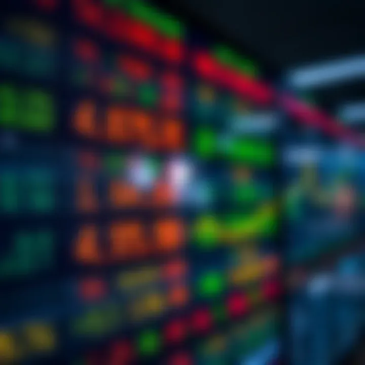 Global currency exchange rates displayed on a digital forex trading platform
