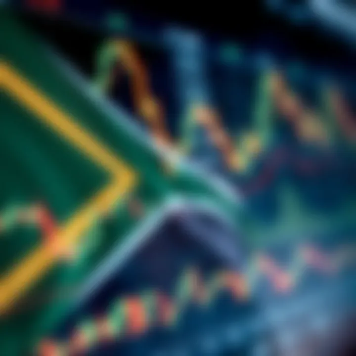 South African flag overlay on financial charts illustrating forex trading opportunities in South Africa