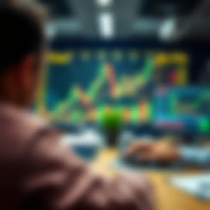 Conceptual illustration of risk management strategies in forex trading