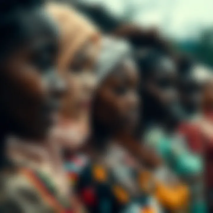 Visual representation of a spectrum of gender identities highlighting inclusivity and diversity within Nigerian society