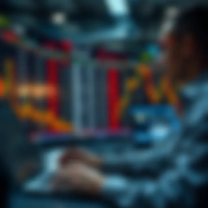 Visual representation of South African trader monitoring exchange rates and regulatory documents on a digital platform