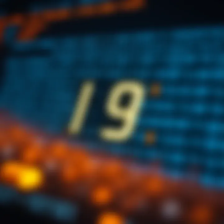 Diagram illustrating binary representation of a decimal value with highlighted bits