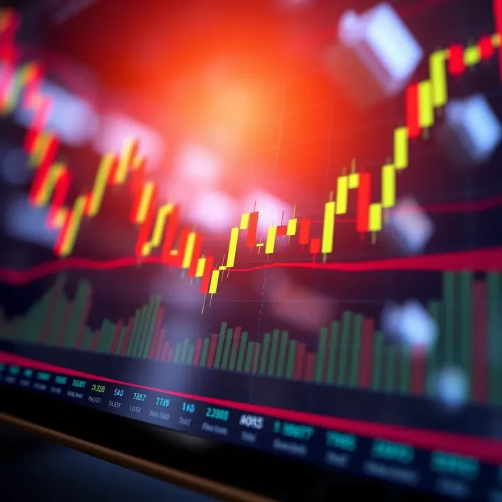 Chart showcasing bullish candlestick patterns indicating upward price momentum