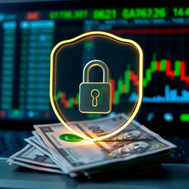 Security and Regulatory Features in Nigerian Forex Trading Apps Illustration of a secure digital transaction symbol with Nigerian currency and digital graphs