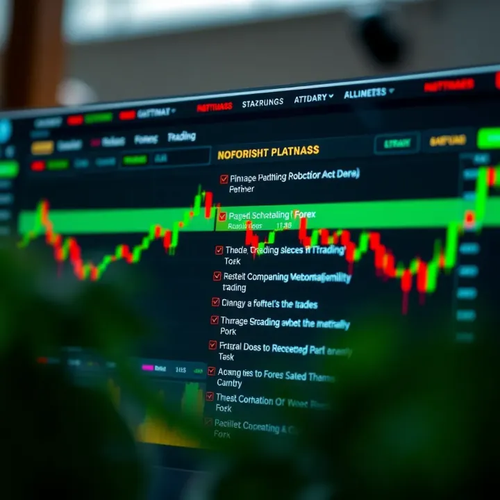 Essential Factors for Choosing a Forex Trading Platform Checklist highlighting key factors for selecting a reliable forex trading site