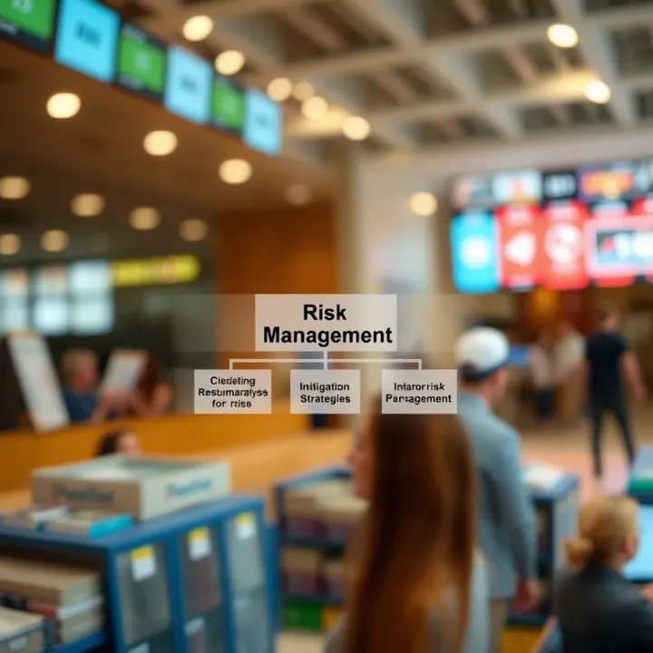 Core Principles of Risk Management Framework Diagram illustrating key principles of risk management including identification and mitigation strategies