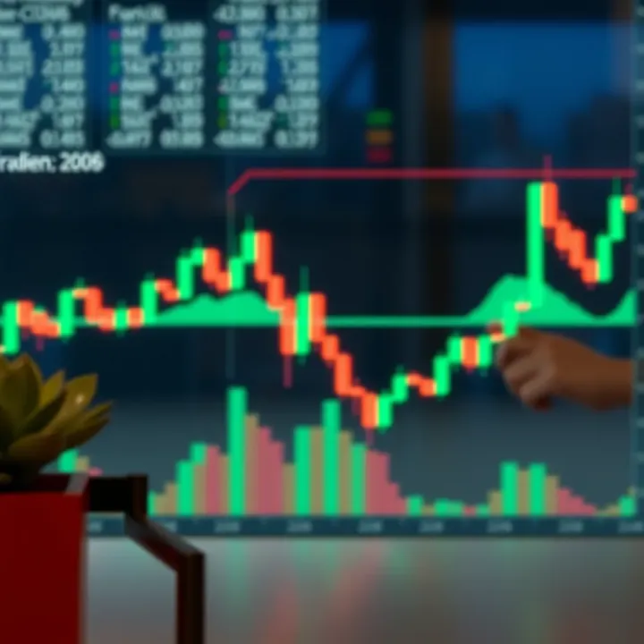 Bearish Continuation Candlestick Pattern in Trading Analysis Bearish continuation candlestick pattern highlighting trend direction in financial market