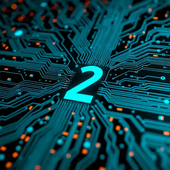 Role of Zero in Digital Computing Systems Digital circuit board illustrating the flow of zero in computing systems