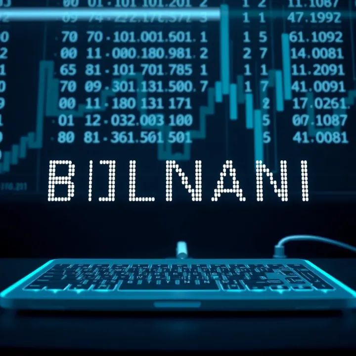 Motivational Text Displayed in Binary Format on Tech Interface Creative representation of motivational text encoded in binary on a modern tech interface