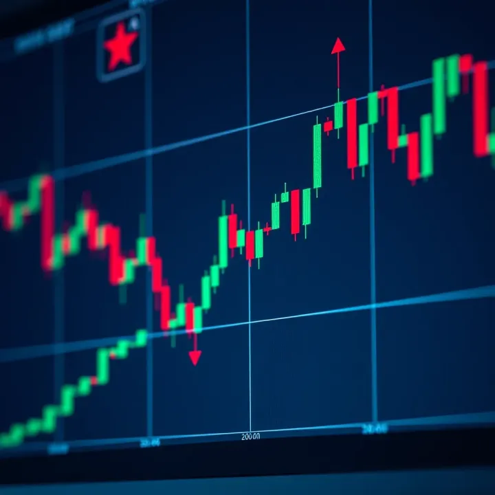 Chart showing the Morning Star candlestick pattern indicating a potential bullish reversal