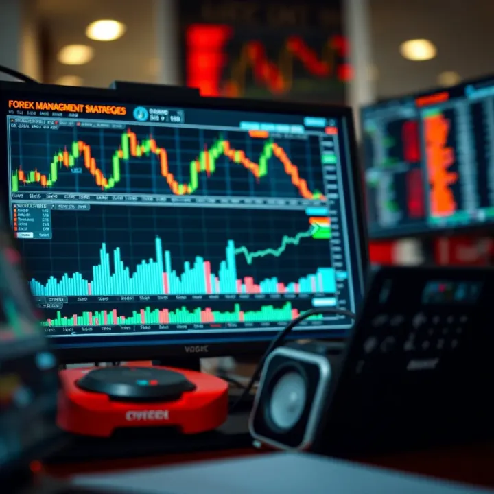 Visual representation of risk management strategies using charts and graphs tailored for forex traders in South Africa