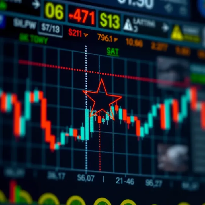 Evening Star Pattern as a Bearish Reversal Signal Technical chart highlighting evening star bearish candlestick setup in trading analysis