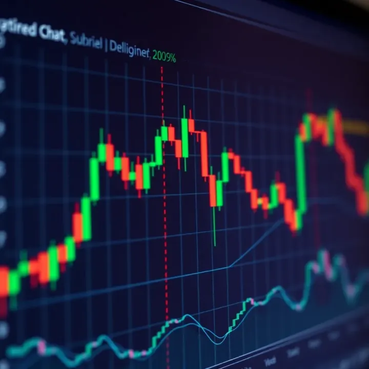 Bullish Engulfing Pattern on Candlestick Chart Candlestick chart showing a bullish engulfing pattern indicating potential upward trend