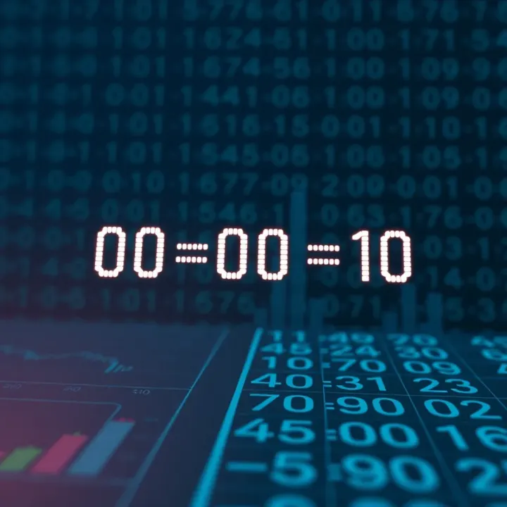 Diagram showing binary digits with a carry operation from addition