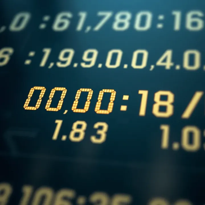 Illustration showing binary digits being added with carry over highlighted