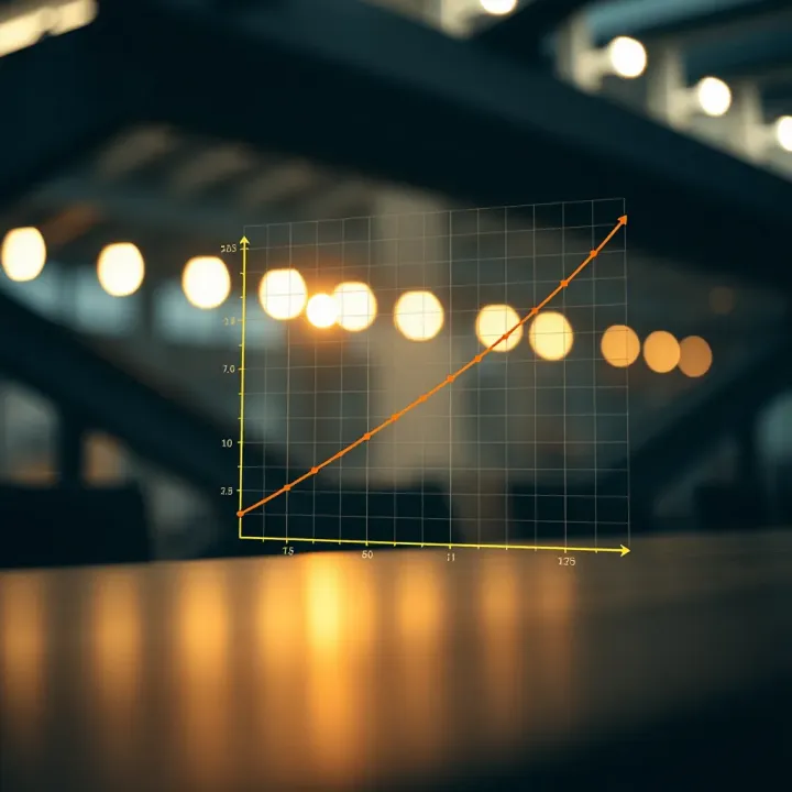 Graph showing the logistic regression curve fitting binary outcome data
