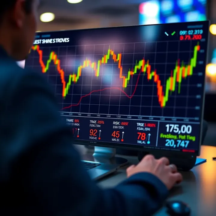 Chart showing common strategies and risk factors for binary traders in South Africa